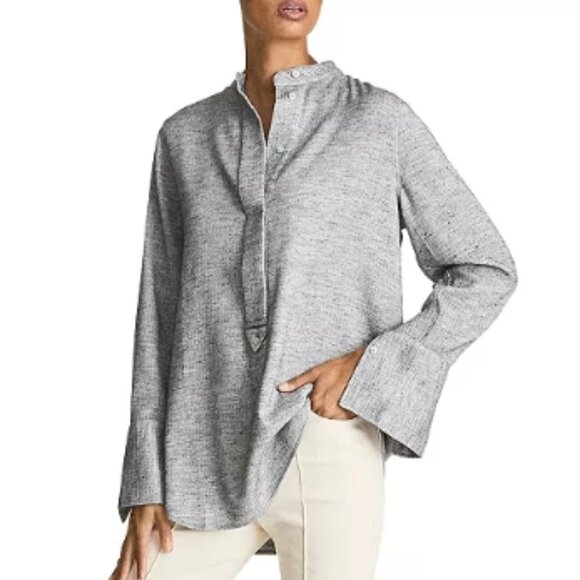 REISS Alber Longline Shirt – Size US 6 - Picture 2 of 8